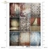 Carnival - When the Curtain Falls * Karnawał, harlekin, teatr, kurtyna, scena, stare deski, romby, vintage, zniszczona tapeta, tekstura, maskarada*Carnival, harlequin, theater, curtain, stage, old planks, diamonds, vintage, distressed wallpaper, texture, 